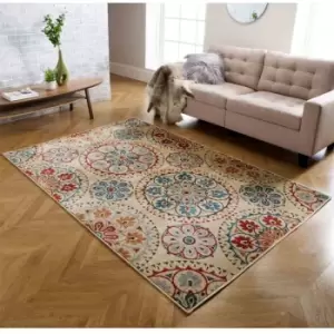 Image of Oriental Weavers Valeria 5997Y Rug - 120x170cm, Floral - Cream
