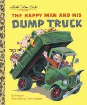 Image of happy man and his dump truck