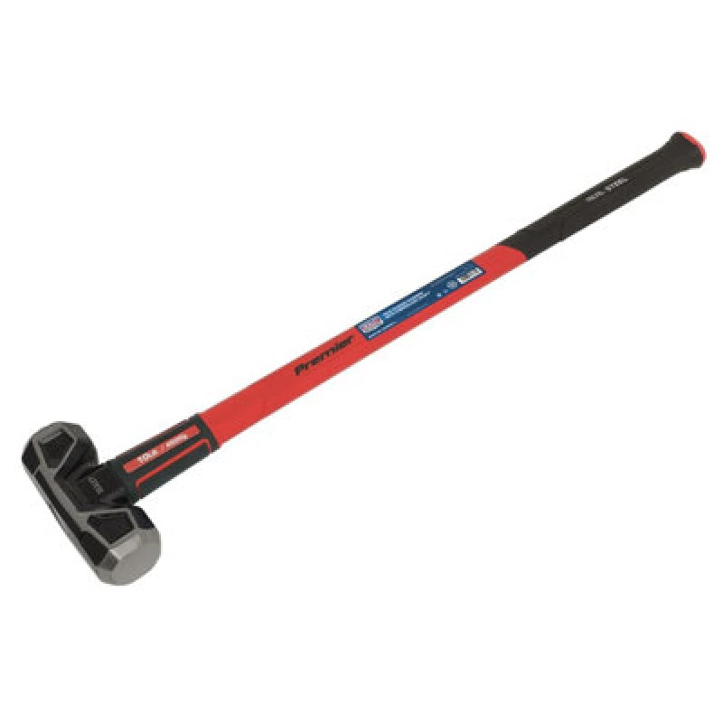Image of Sealey Graphite Core Fibreglass Shaft Sledge Hammer SLHG10 Weight: 4.5kg
