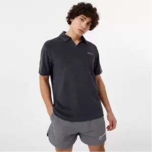 Image of Jack Wills Towelling Polo - Grey