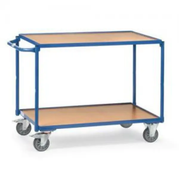 Image of Table Top Cart Wth Two Shelves SLBY355216