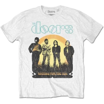 Image of The Doors - Waiting for the Sun Unisex Small T-Shirt - White