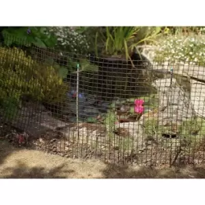 Image of 0.5m X 5mFencing Mesh - Brown