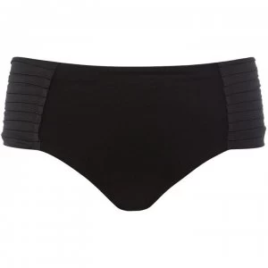 Image of Seafolly Pleated retro brief - Black