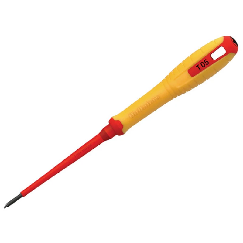 Image of Hultafors VDE Insulated Torx Screwdriver 446625 Tip Size: T25