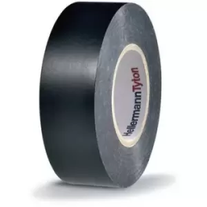 Image of HellermannTyton HTAPE-FLEX15-25x25-PVC-BK 710-00137 Electrical tape (L x W) 25 m x 25mm