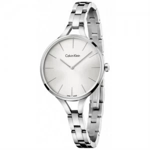 Image of Calvin Klein Ladies Graphic Stainless Steel Watch - K7E23146