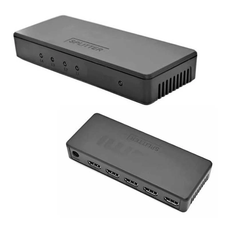 Image of FDL 4 WAY HIGH SPEED HDMI 1.4 SPLITTER - 4K @ 30Hz