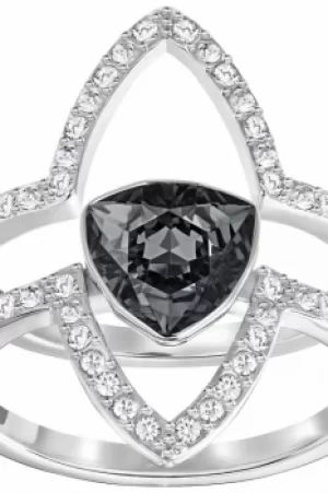 Image of Ladies Swarovski Jewellery Fantastic Ring Set Size 58 Jewellery