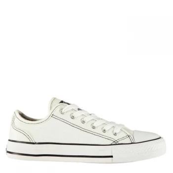 Image of SoulCal Canvas Low Ladies Canvas Shoes - White/White