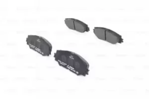 Image of Bosch 0986494240 BP1303 Brake Pad Set Disc Brake Front Axle