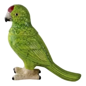 Image of Small Ceramic Parrot Storage Jar