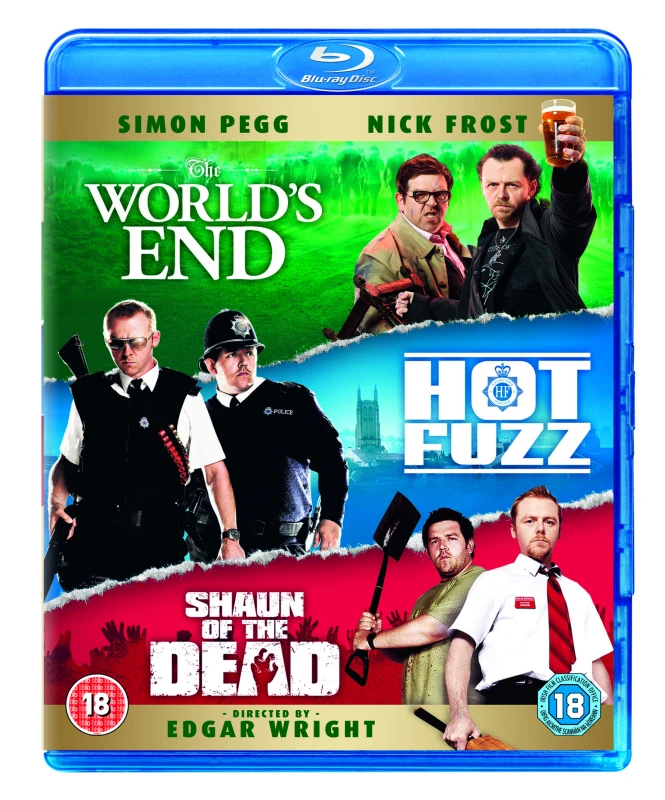 Image of Shaun of the Dead/Hot Fuzz/The World's End Bluray 5060952899829