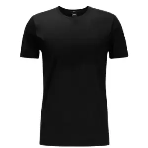 Image of Boss Tessler Mercerised T Shirt - Black