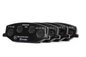 Image of BREMBO Brake pad set MAZDA,SUZUKI,SANTANA P 79 001 1A013323Z,1A073323Z,1A123323Z 1A123323ZA,1V643328Z,AY040KE001,5511070A00,5511070A00000,5511080000