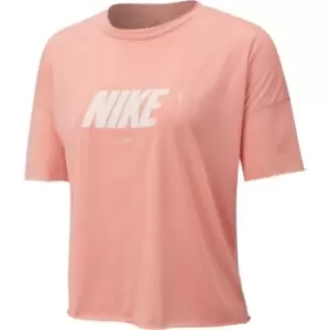 Image of Nike Dry Oversized Top Ladies - Pink