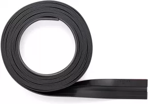 Image of Durable Magentic strip DURAFIX ROLL (W x H) 5000 mm x 17mm Self-adhesive, Custom cuttable Black 470801