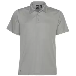 Image of Stormtech Mens Eclipse H2X-Dry Pique Polo (L) (Cool Silver)