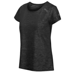 Image of Regatta Limonite V T-Shirt - Black
