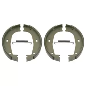 Image of Brake Shoe Set parking brake 10285 by Febi Bilstein