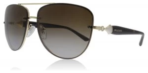 Image of Bvlgari BV6086B Sunglasses Pale Gold 278/T5 60mm