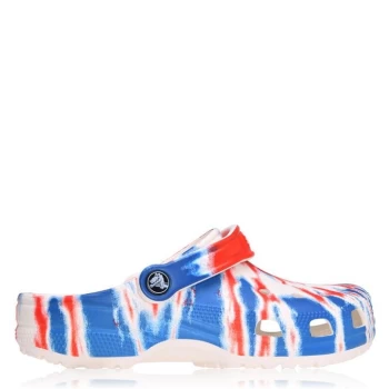 Image of Crocs Tie Dye Graphic Clog - Mult/Wht 928