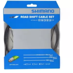 Image of Shimano 105 5800 / Tiagra 4700 Road Gear Cable Set - Grey