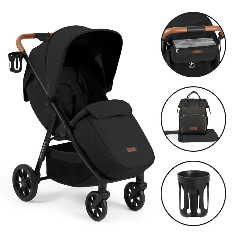 Image of Ickle Bubba Stomp Stride Stroller - Prime Midnight unisex one