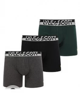 Image of Lyle & Scott 3 Pack Boxer - Multi