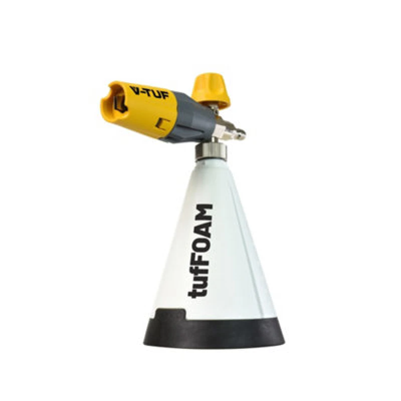 Image of V-Tuf Tuffoam Corrosive Resistant Cannon And 1 Litre Bottle Adjustable Dose Ssq Male