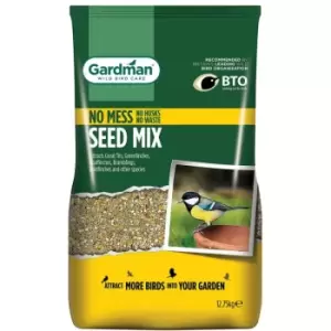 Image of Gardman No Mess Seed Mix 12.75kg, Heart Print