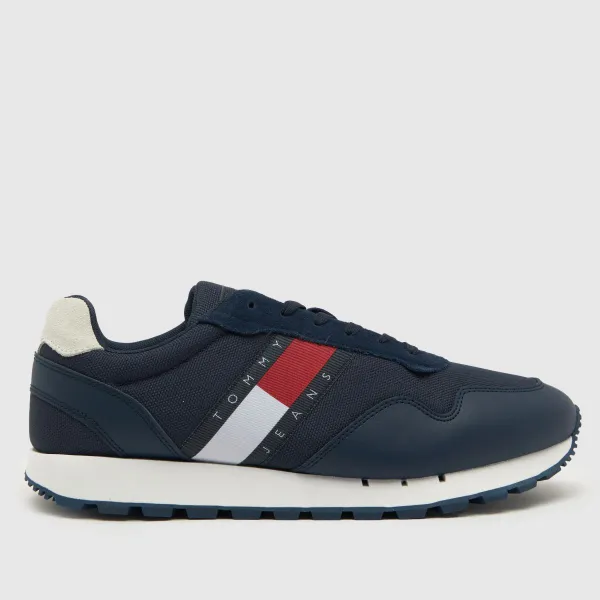 Image of Tommy Jeans runner ess trainers in navy