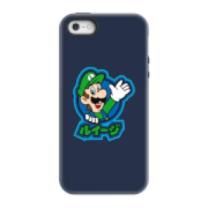 Image of Nintendo Super Mario Luigi Kanji Phone Case - iPhone 5/5s - Tough Case - Matte
