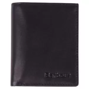Image of Barbour Mens Colwell Small Billfold Black/Cordovan One Size