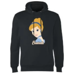 Image of Disney Princess Colour Silhouette Cinderella Hoodie - Black - XXL