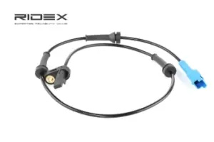 Image of RIDEX ABS Sensor 412W0196 ESP Sensor,Sensor, wheel speed PEUGEOT,206 Schragheck (2A/C),206 CC (2D),206+ Schragheck (2L_, 2M_),206 SW (2E/K)
