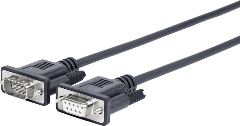 Image of Vivolink PRORS3 serial cable Black 3m D-sub 9 pin