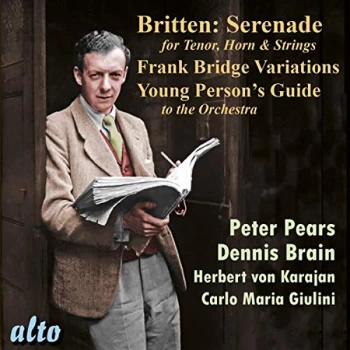 Image of Pears - Britten: Serenade for Tenor, Horn & Strings/... CD