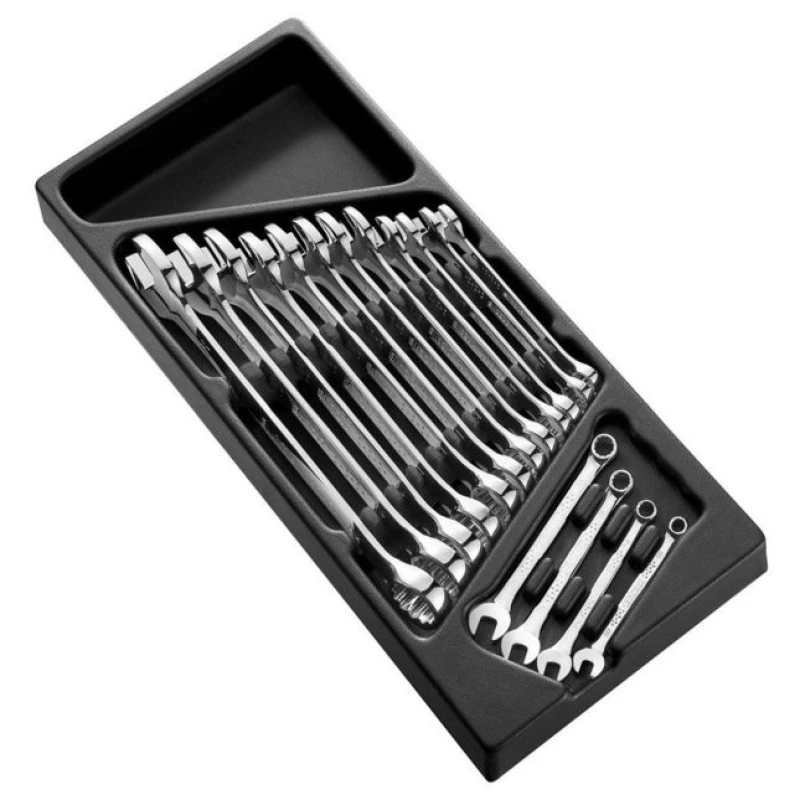 Image of Expert by Facom 16 Piece Combination Spanner Set in Module Tray E194937