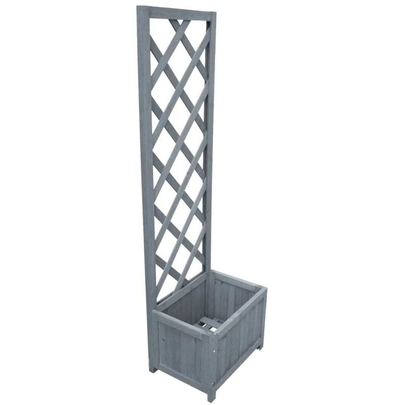 Image of VIDAXL Trellis Planter 40x30x135cm Solid Firwood Vidaxl 8719883979410