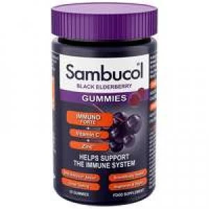 Image of Sambucol Black Elderberry Immuno Forte Gummies x 30