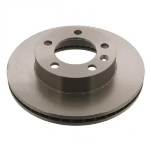 Image of Pair of Brake Discs 39346 by Febi Bilstein Front Axle
