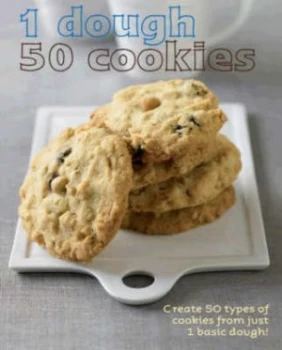 Image of 1 Dough 50 Cookies by Linda Doeser Hardback