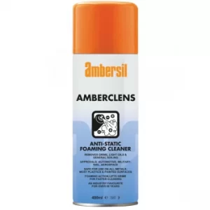 Image of Ambersil 31592-AA Amberclens Anti-Static Foaming Cleaner 400ml