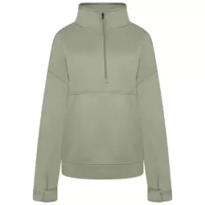 Image of Dare 2b Recoup Sweatshirt quarter Zip Fleece - Green