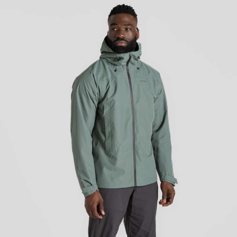Image of Craghoppers 'Creevey' Aquadry Waterproof Hiking Jacket Olive
