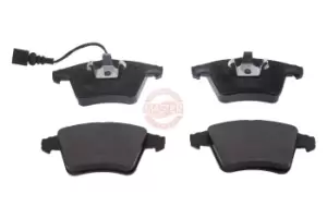 Image of MASTER-SPORT Brake pad set Premium incl. wear warning contact 13046072362N-SET-MS Brake pads,Brake pad set, disc brake VW