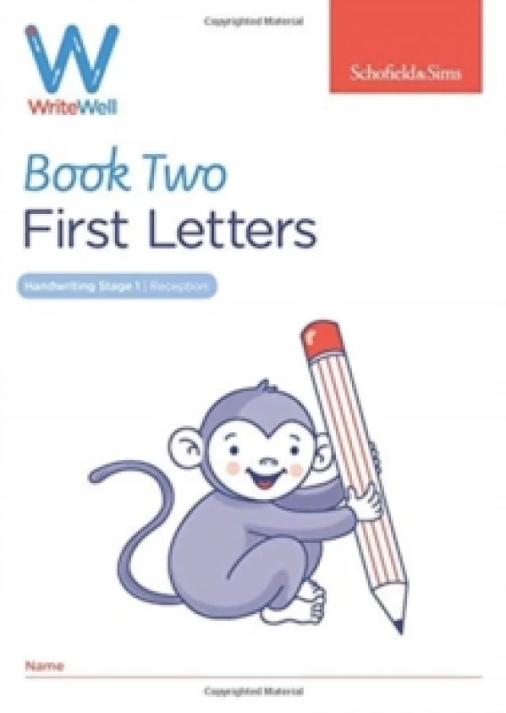 Image of Carol Matchett WriteWell 2: First Letters, Early Years Foundation Stage, Ages 4-5 Book Multi unisex