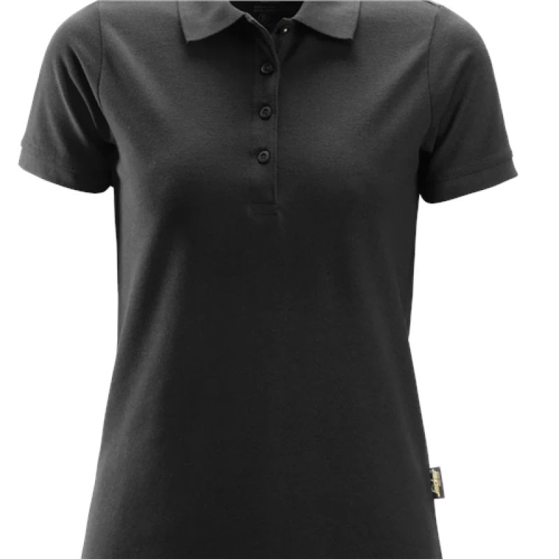 Image of Snickers Womens Polo Shirt - Black - S 27020400004