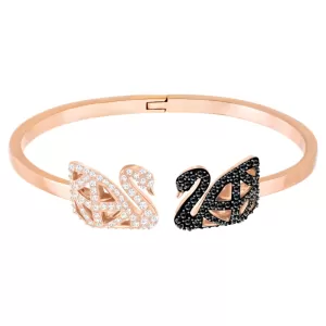 Image of Ladies Swarovski Jewellery Facet Swan Bangle 5289535